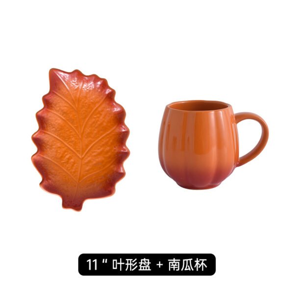 Unique creative ceramic plate for desserts