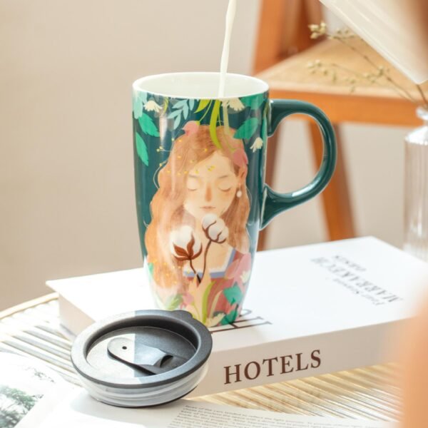 wholesale High-capacity ceramic mug for daily use.