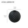 Black and white ceramic round vase for dried flower decoration, wholesale.