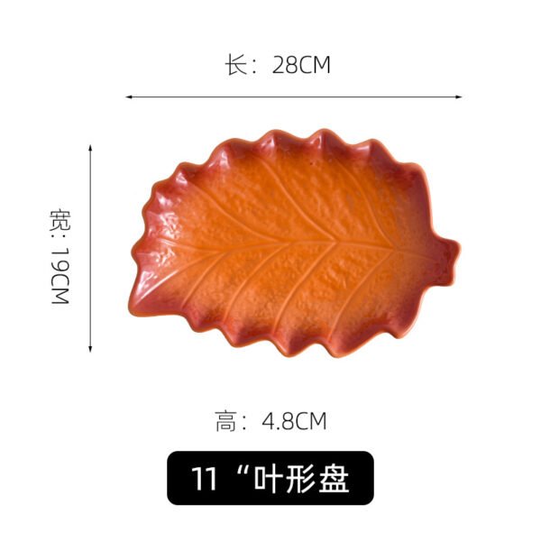 Complete ceramic dinnerware set with unique shapes