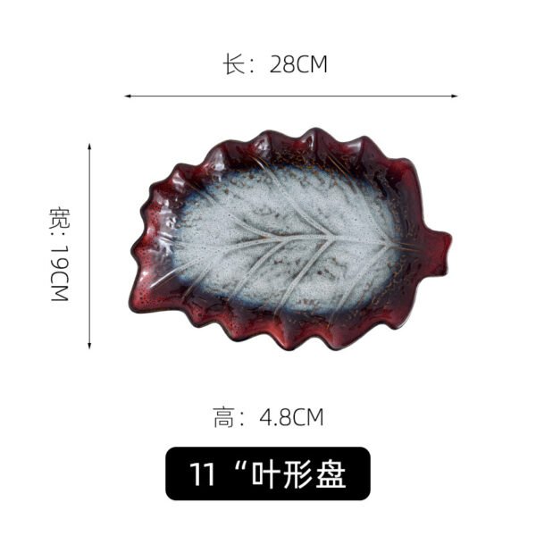 Factory direct unique-shaped ceramic dinnerware