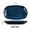 Kiln-glazed Nordic ceramic tableware set for elegant dining