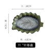 Unique ceramic dinner plate with creative shape for serving meals