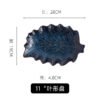 Ceramic sushi plate with unique design for stylish dining