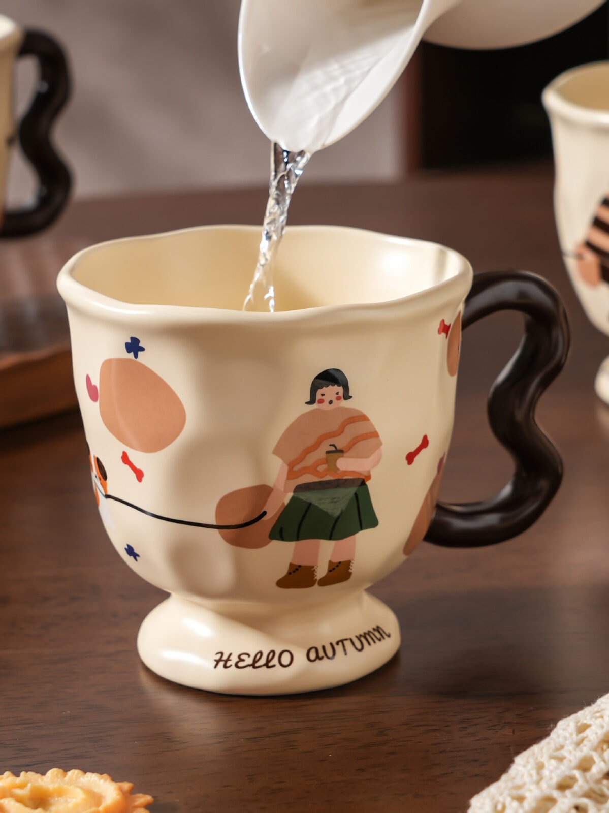 High-quality ceramic tea mug for afternoon tea