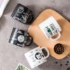 Wholesale creative graffiti bear ceramic mug for students and couples.