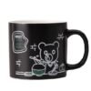 Cartoon bear ceramic coffee cup for wholesale supply.