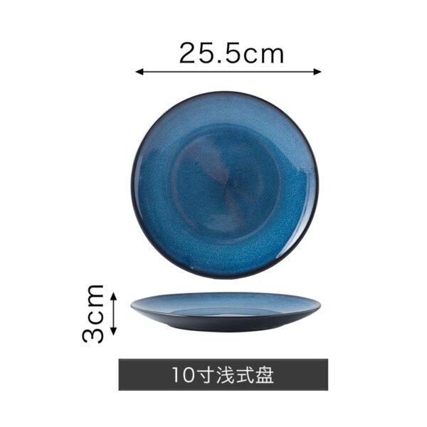 Factory direct Japanese-style ceramic steak plate