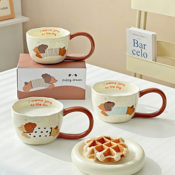 Cute Ins-Style Ceramic Breakfast Mug