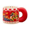 China-made ceramic Christmas mug for festive home décor