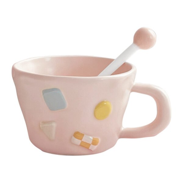 INS Style Ceramic Coffee Mug - Pastel Colors