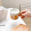 Brown Cookie Coffee Cup and Saucer Set - 240ML