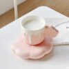 Ceramic Cookie Cup for Breakfast - Pink Edition