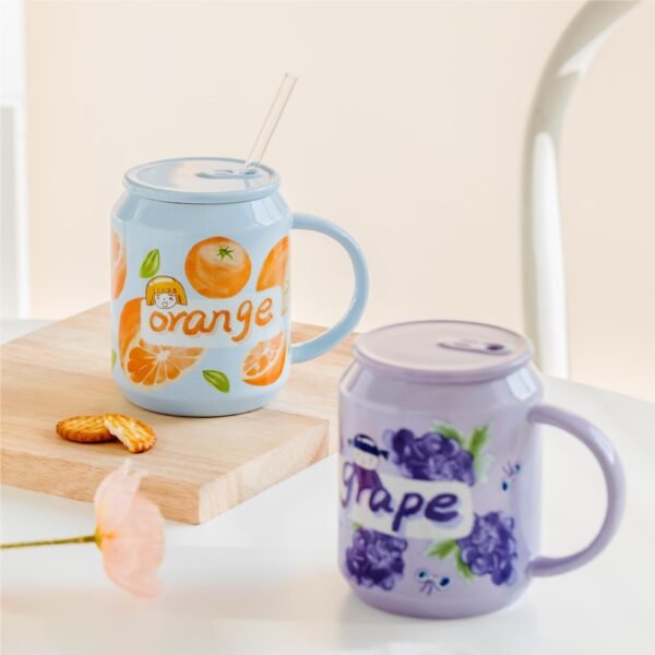 Korean creative ceramic mug