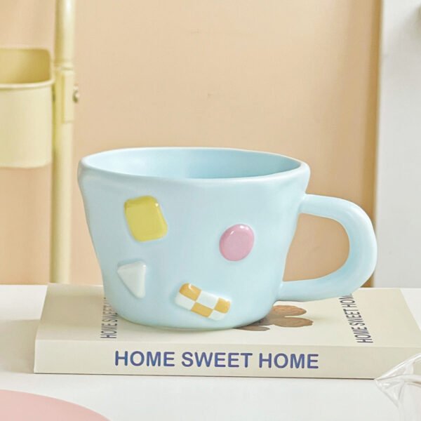 Pastel Blue Ceramic Coffee Mug - Wholesale