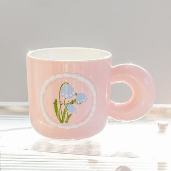China Wholesale Ceramic Floral Mug