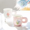 Floral Ceramic Mug - Ideal Gift for Holiday Season