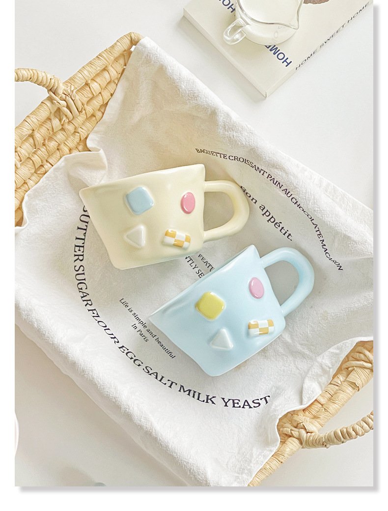 Pastel Ceramic Mugs for Holiday Gifting