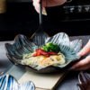 Wholesale Chinese Ceramic Floral Plate for Restaurants