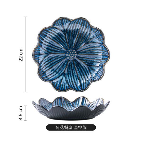 Wholesale 9-Inch Chinese Floral Plate for Table Settings